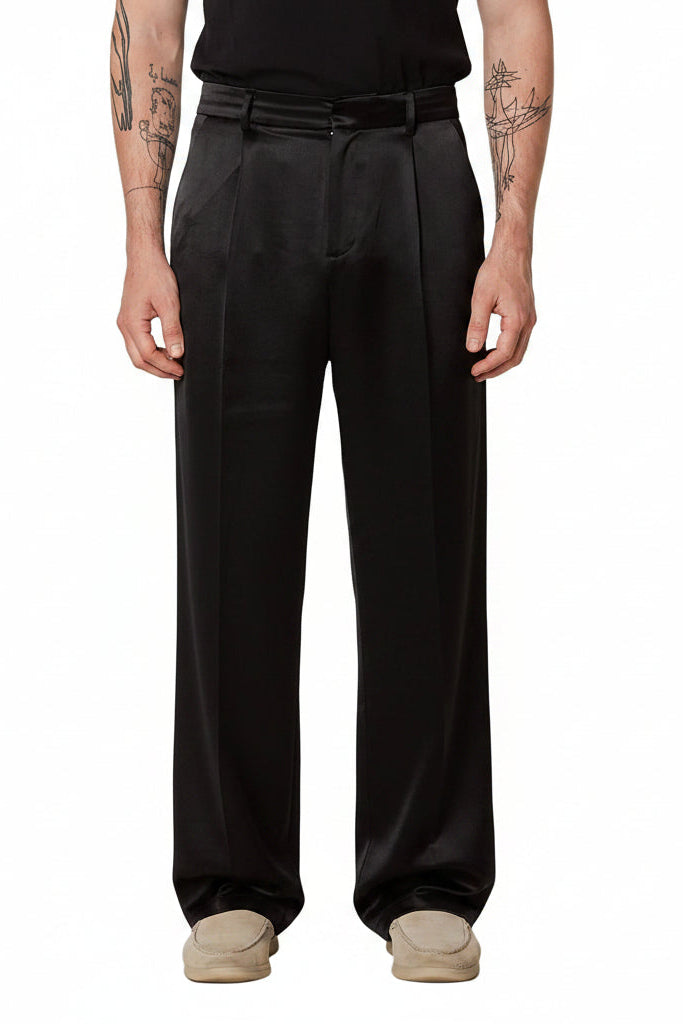 Heavy Satin Trousers (Pre Order)