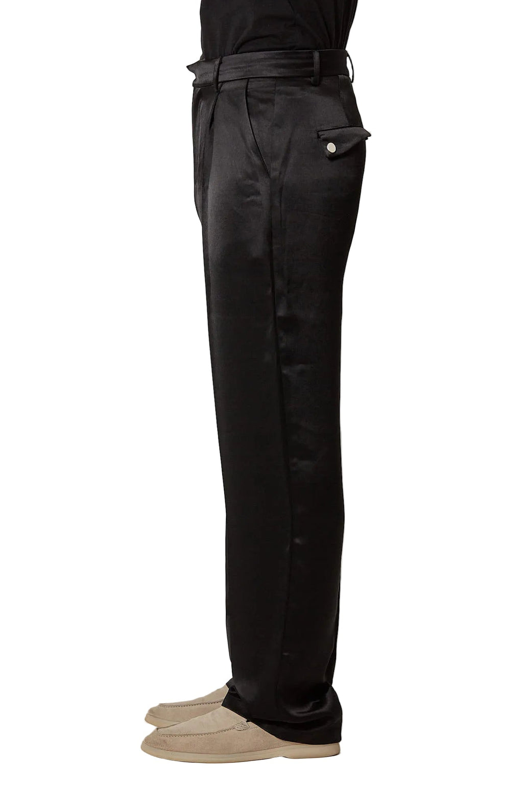 Heavy Satin Trousers (Pre Order)