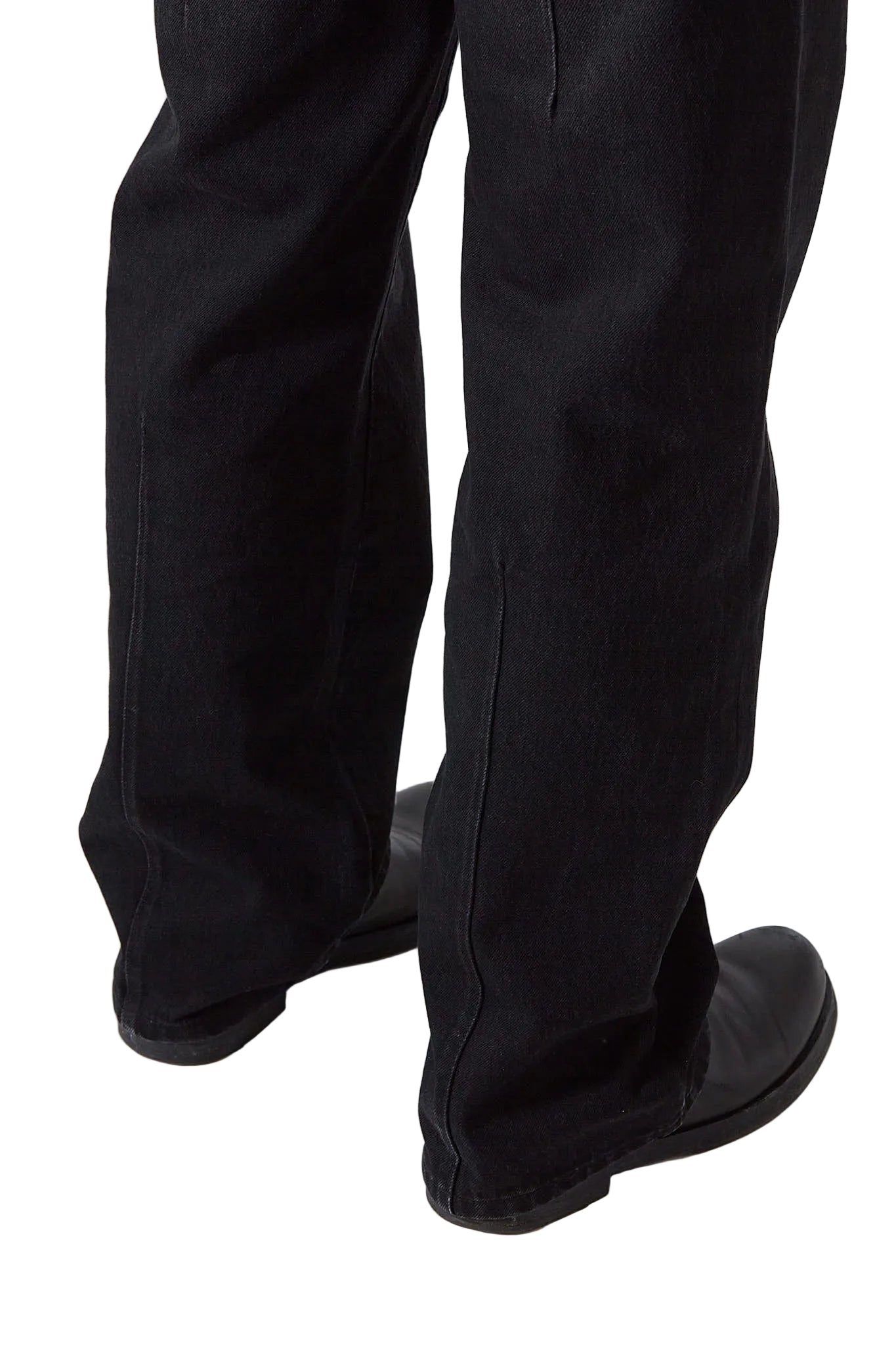 Double Slit Denim Black