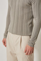 Fine Ribbed Henley Mint (Pre Order)