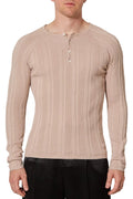 Button Henley Powder (Pre Order)