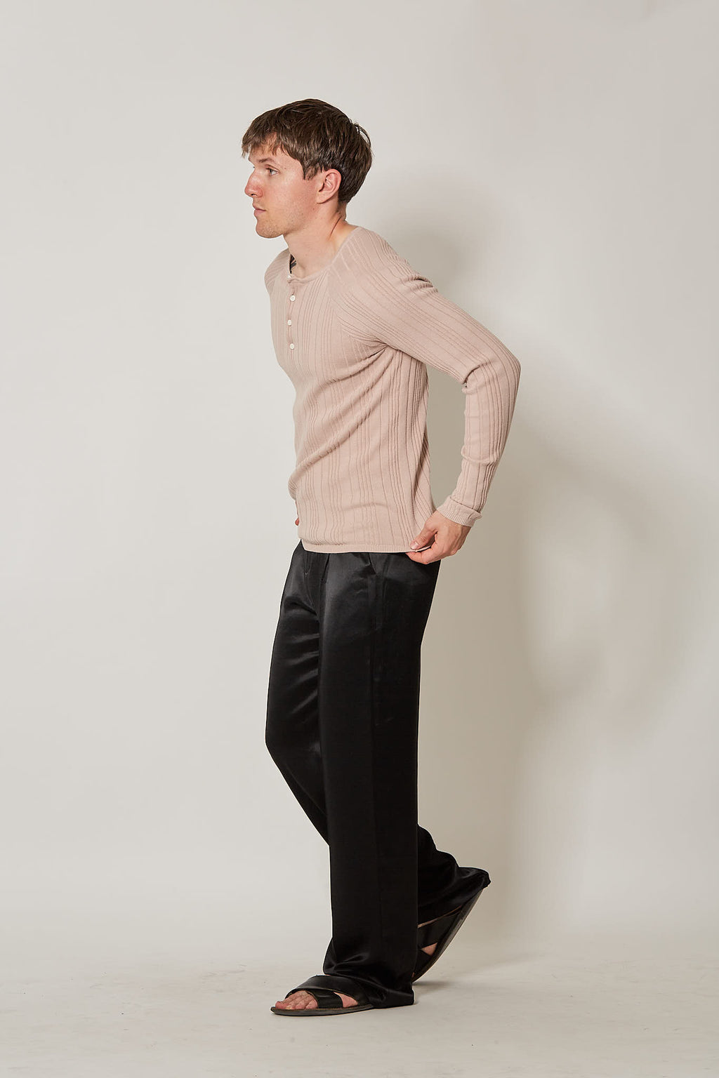 Heavy Satin Trousers (Pre Order)